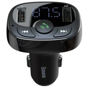 Car Bluetooth T Shaped S-09A Car Bluetooth Mp3 Player (Standard Edition) Preto