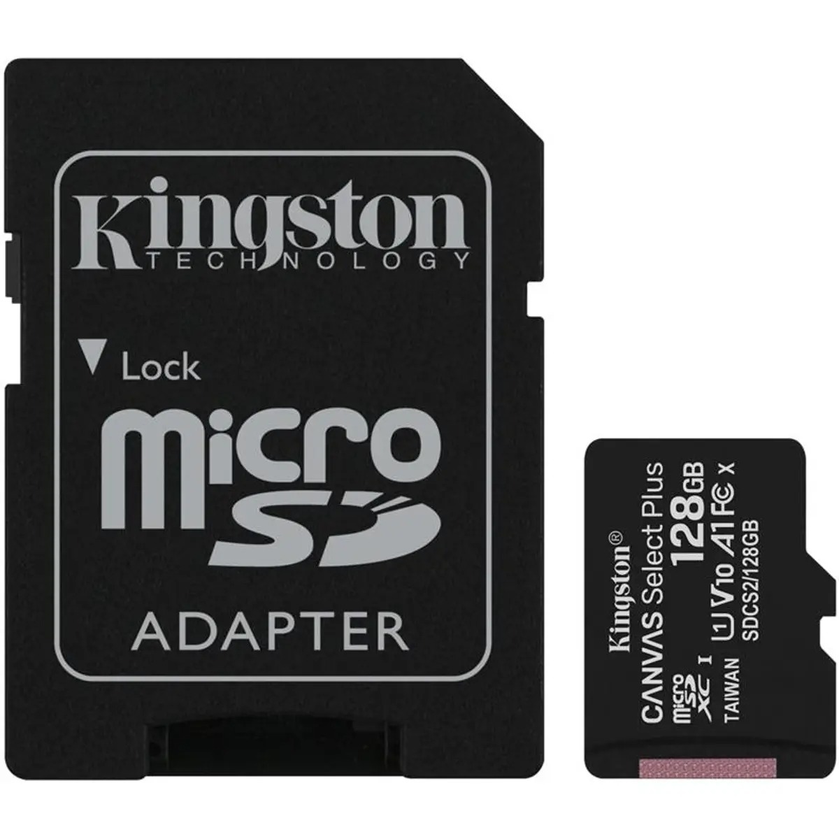 20260306_Cartão microSD Kingston Canvas Select Plus 128GB + Adaptador SD