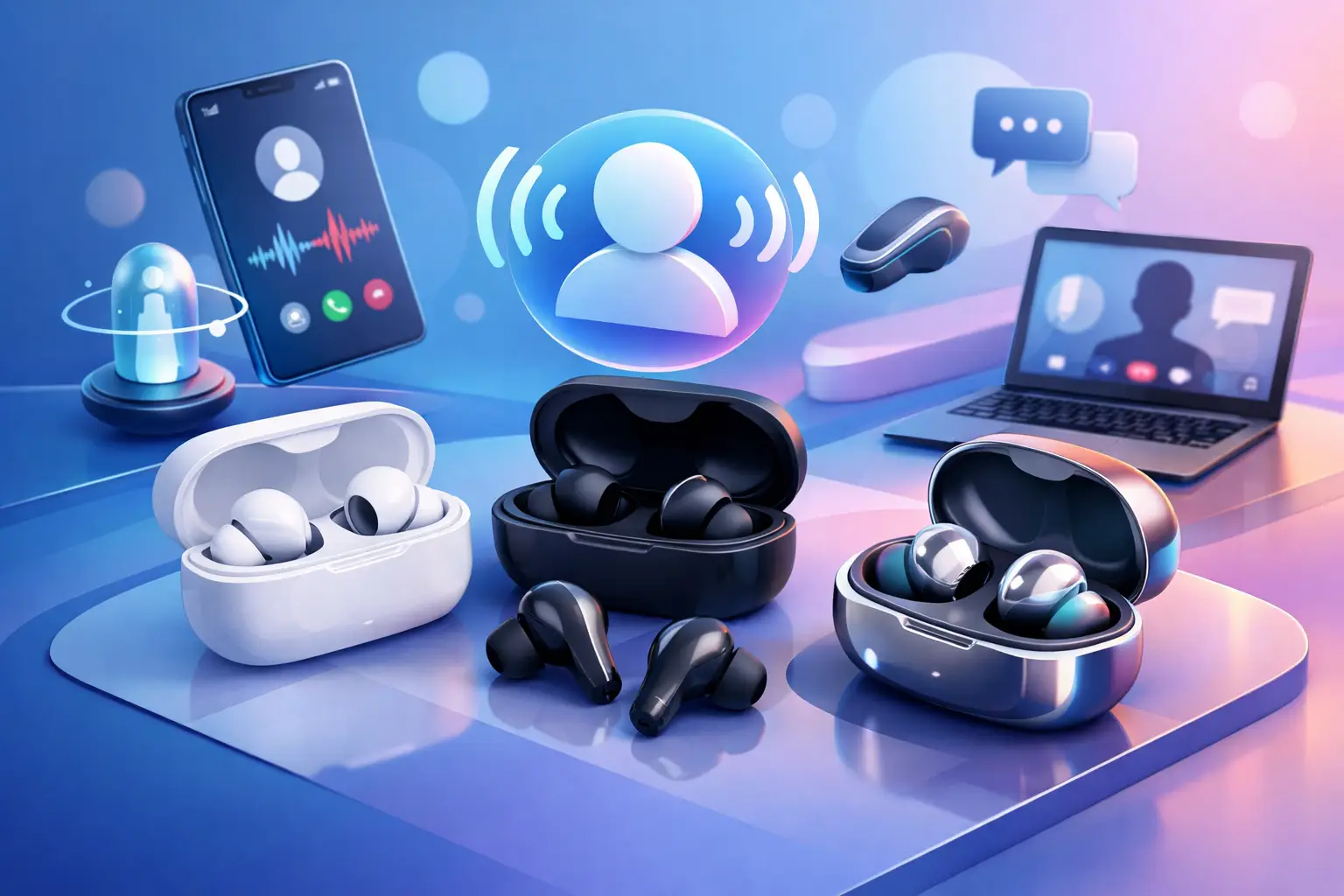 Melhores earbuds para chamadas em 2026