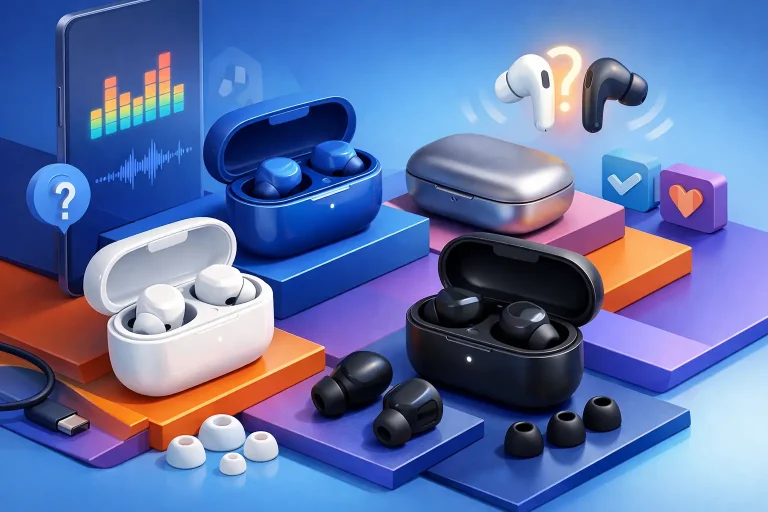 Guia de compra de earbuds para acertar à primeira