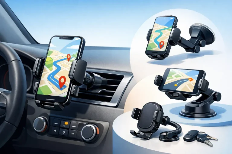 Suporte carro para telemóvel: como escolher